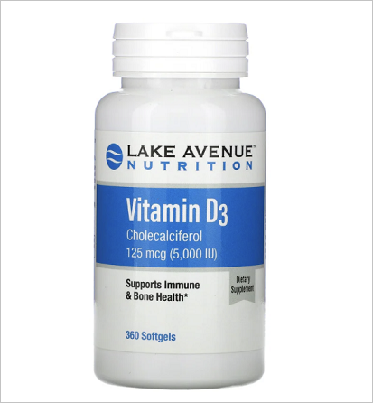 ビタミンD3サプリメント（Lake Avenue Nutrition）